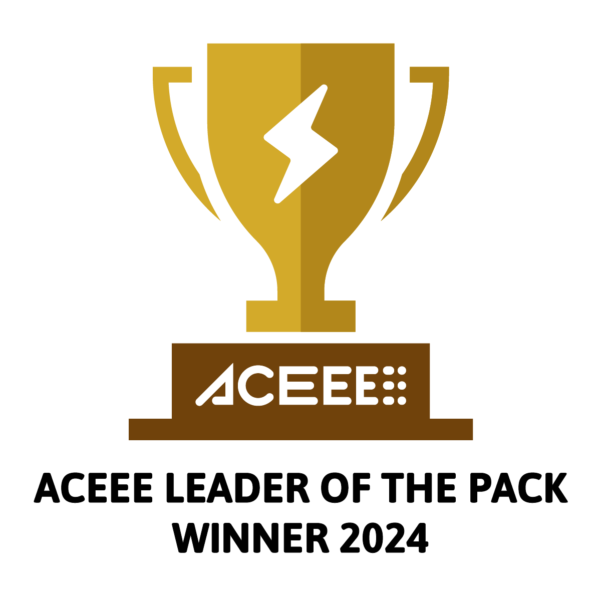 ACEEE Leader of the Pack Award seal.