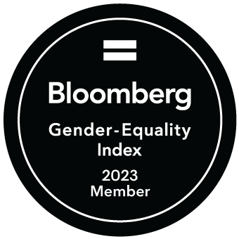 Bloomberg Gender-Equality Index seal.