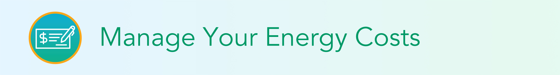 Manage Your Energy Costs