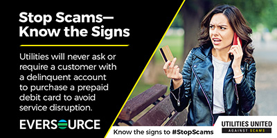 Stop Scams Woman Credit Card