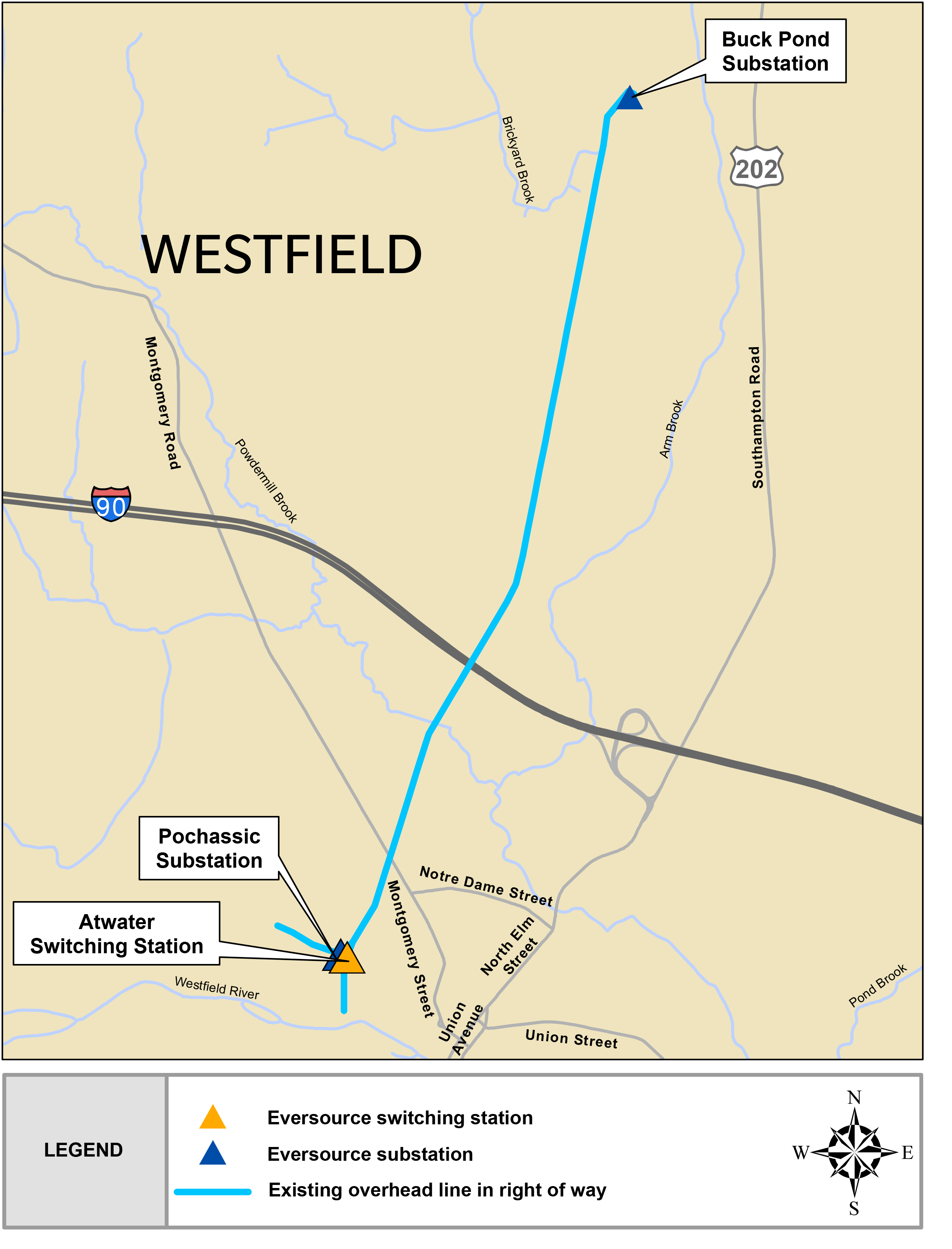 Westfield Project Map Westfield Project Map