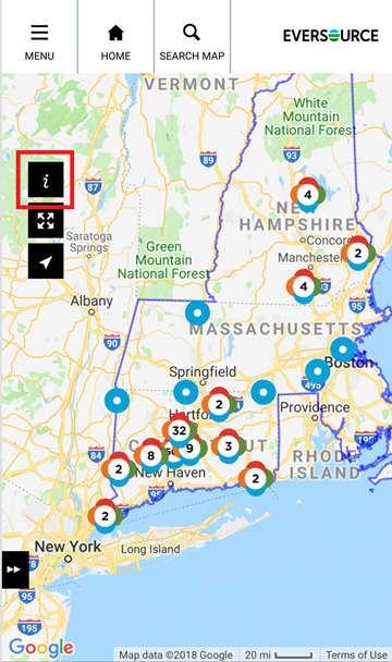 Outage Map Help Eversource