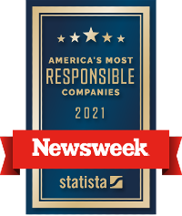 Newsweek America's Most Responsible Companies 2021 Logo