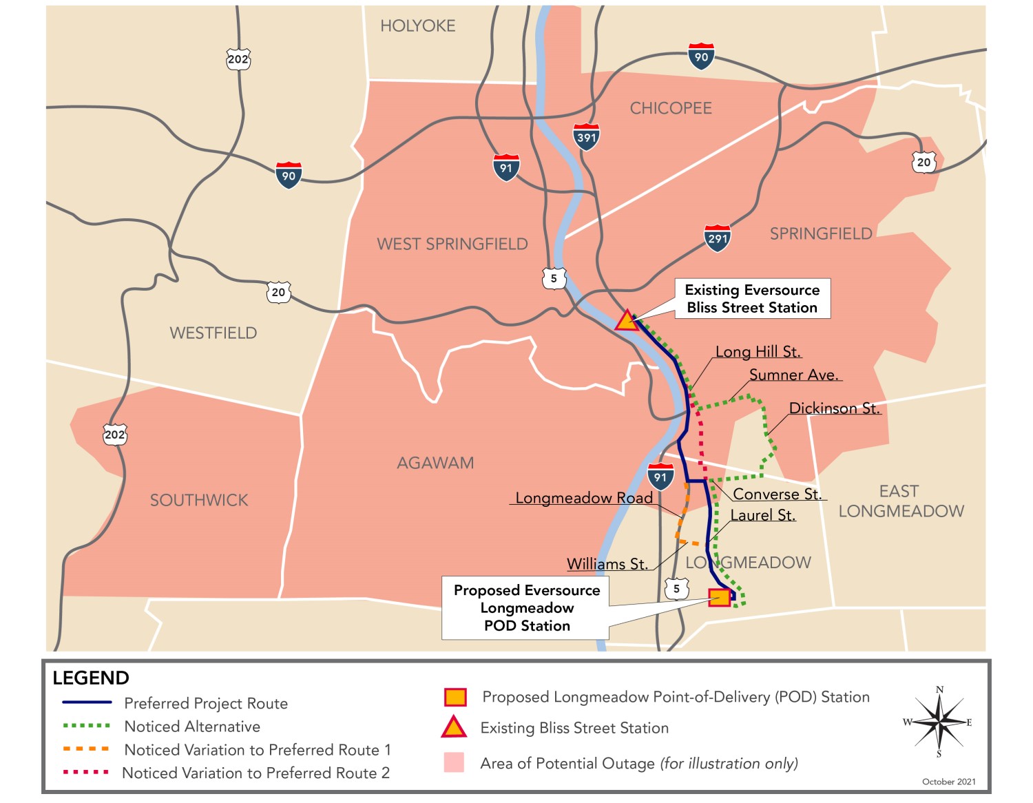WMA Gas Reliability Project Map