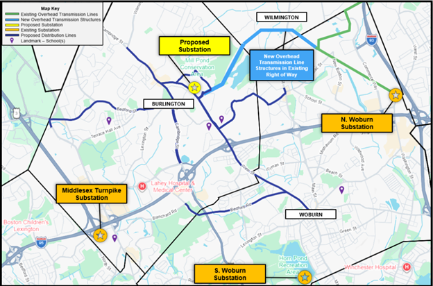 burlington_woburn project map